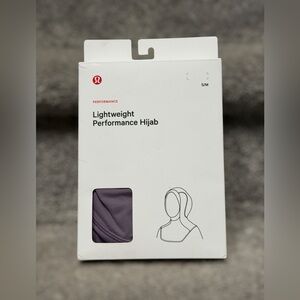 NEW Lululemon Lightweight Performance Hijab Modest Activewear Purple S/M Workout